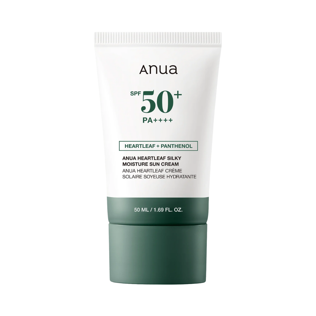 Anua - Heartleaf Silky Moisture Sun Cream SPF50+ PA++++