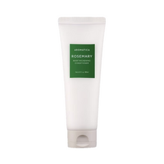 Hvid tube med grøn etiket af Aromatica Rosemary Hair Thickening Conditioner, 180 ml.