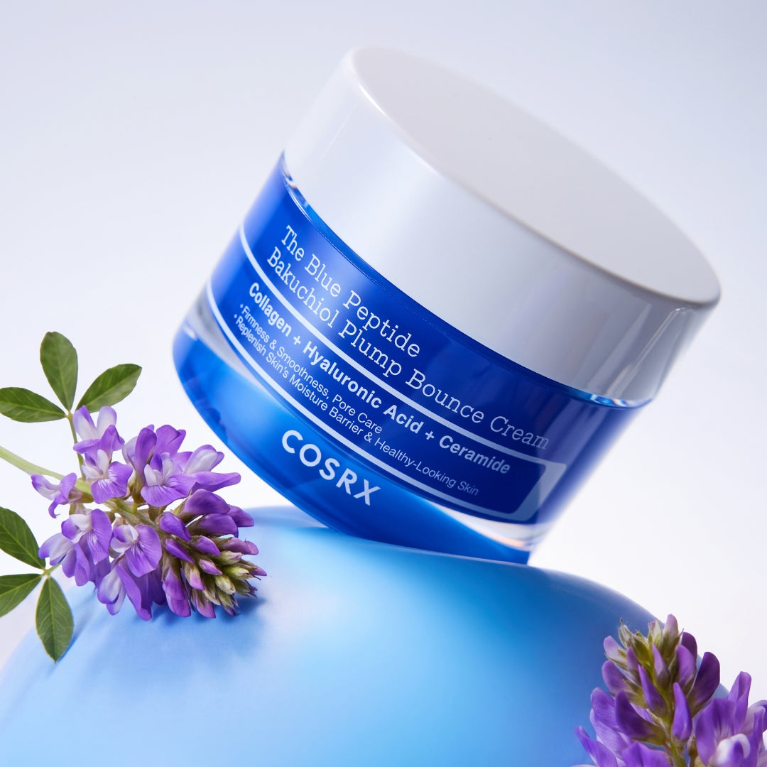 Cosrx - The Blue Peptide Bakuchiol Plump Bounce Cream (50g.)