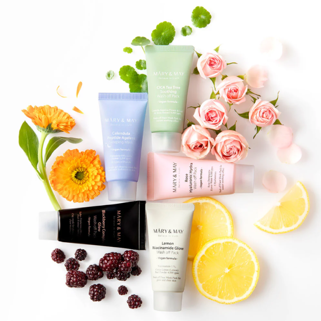 Mary&May - Mini Gift Set Vegan Wash Off Mask