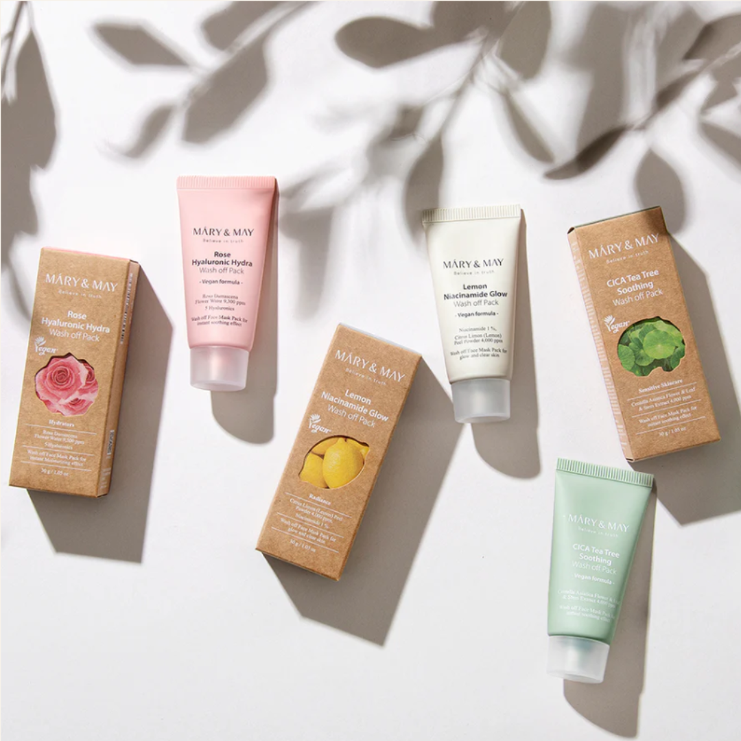 Mary&May - Mini Gift Set Vegan Wash Off Mask