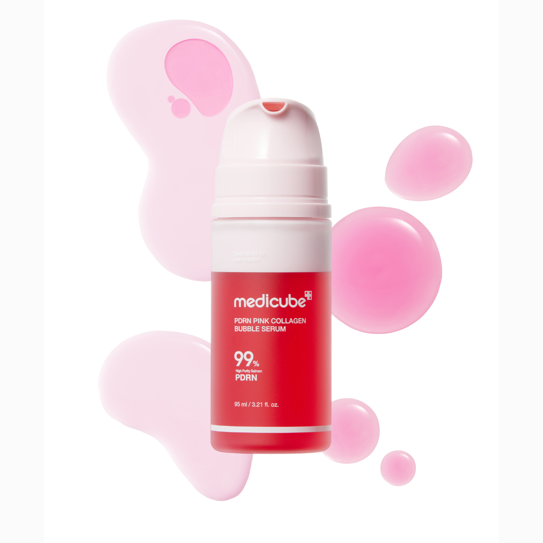 Medicube - PDRN Pink Collagen Bubble Serum (95ml.)
