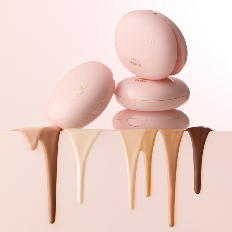 Milk Touch - All-Day Skin Fit Milky Glow Cushion (#23N Medium Beige)