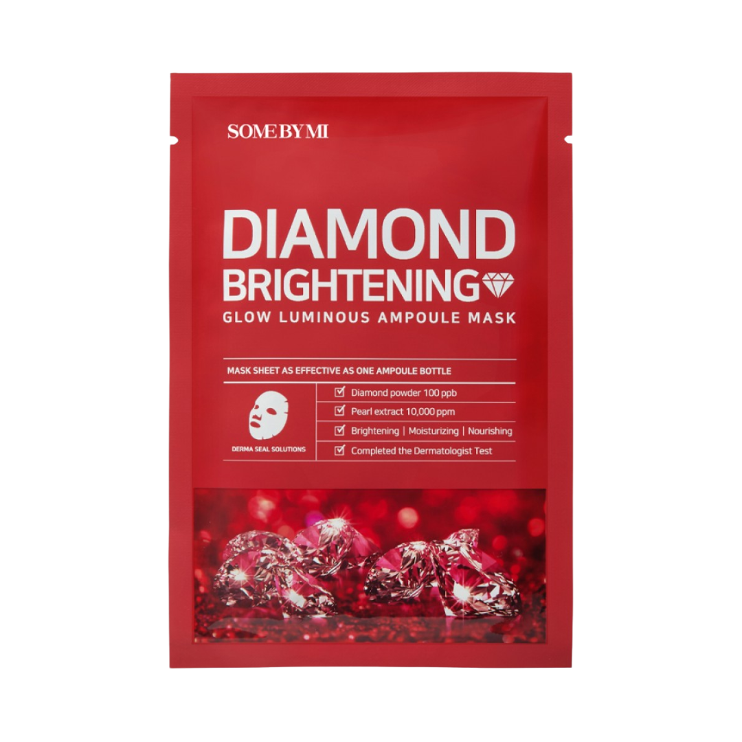 Some By Mi - Diamond Brightening Glow Luminous Ampoule Mask