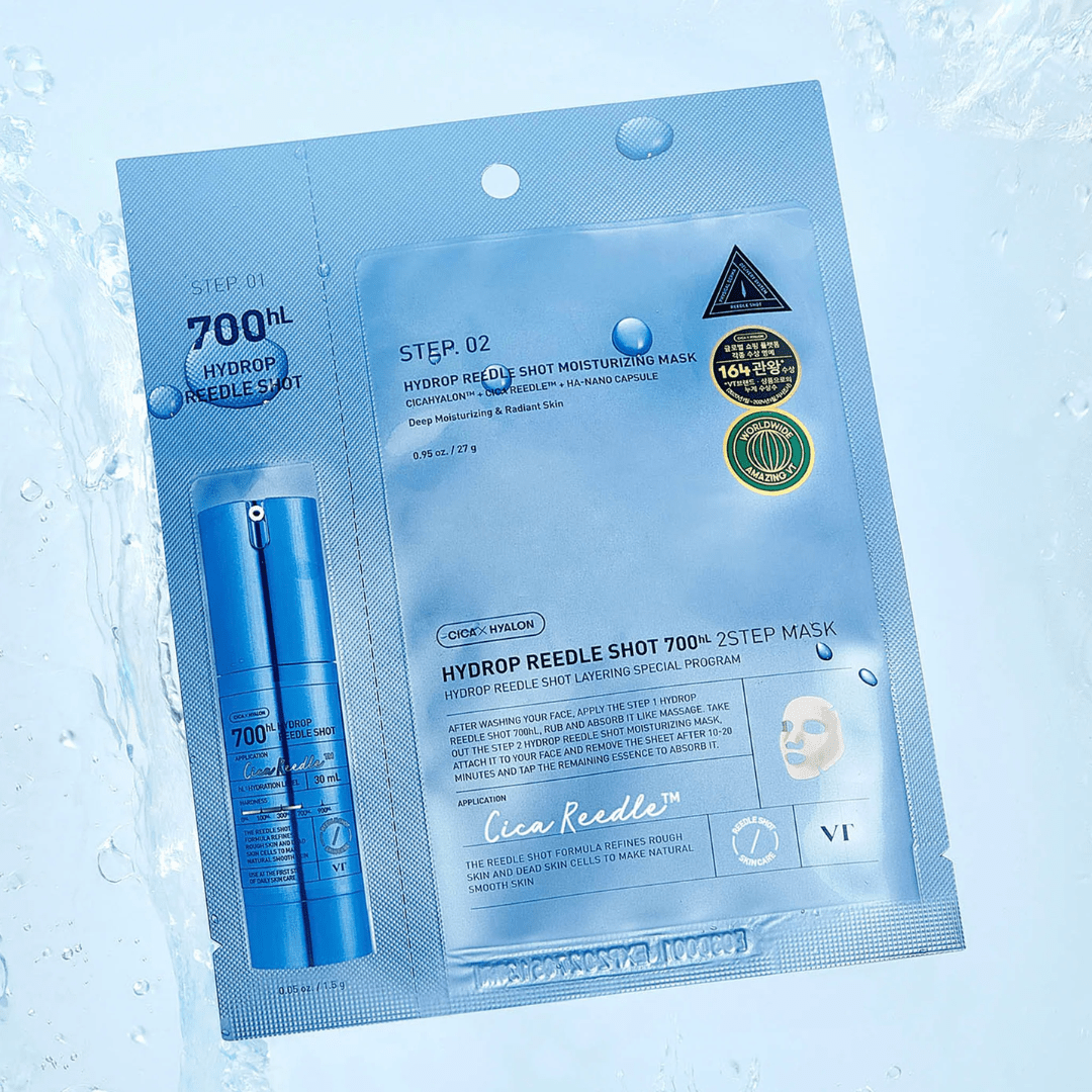 VT Cosmetics - Hydrop Reedle Shot 700hL 2-STEP Mask