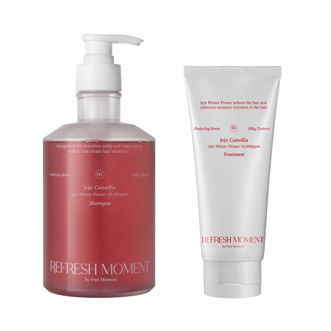 Free moment - Refresh Moment Perfume Shampoo + Treatment (01 Jeju Camellia)