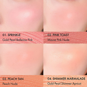 Amuse - Soft Cream Cheek (#Shimmer Marmalade)