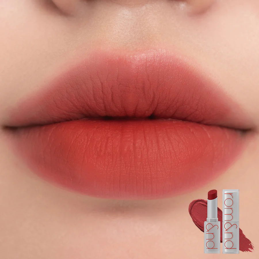 Rom&nd - Zero Matte Lipstick (#Tanning red)