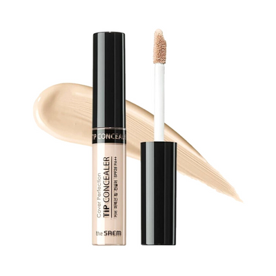 The Saem - Cover Perfection Tip Concealer (#01 Clear Beige)