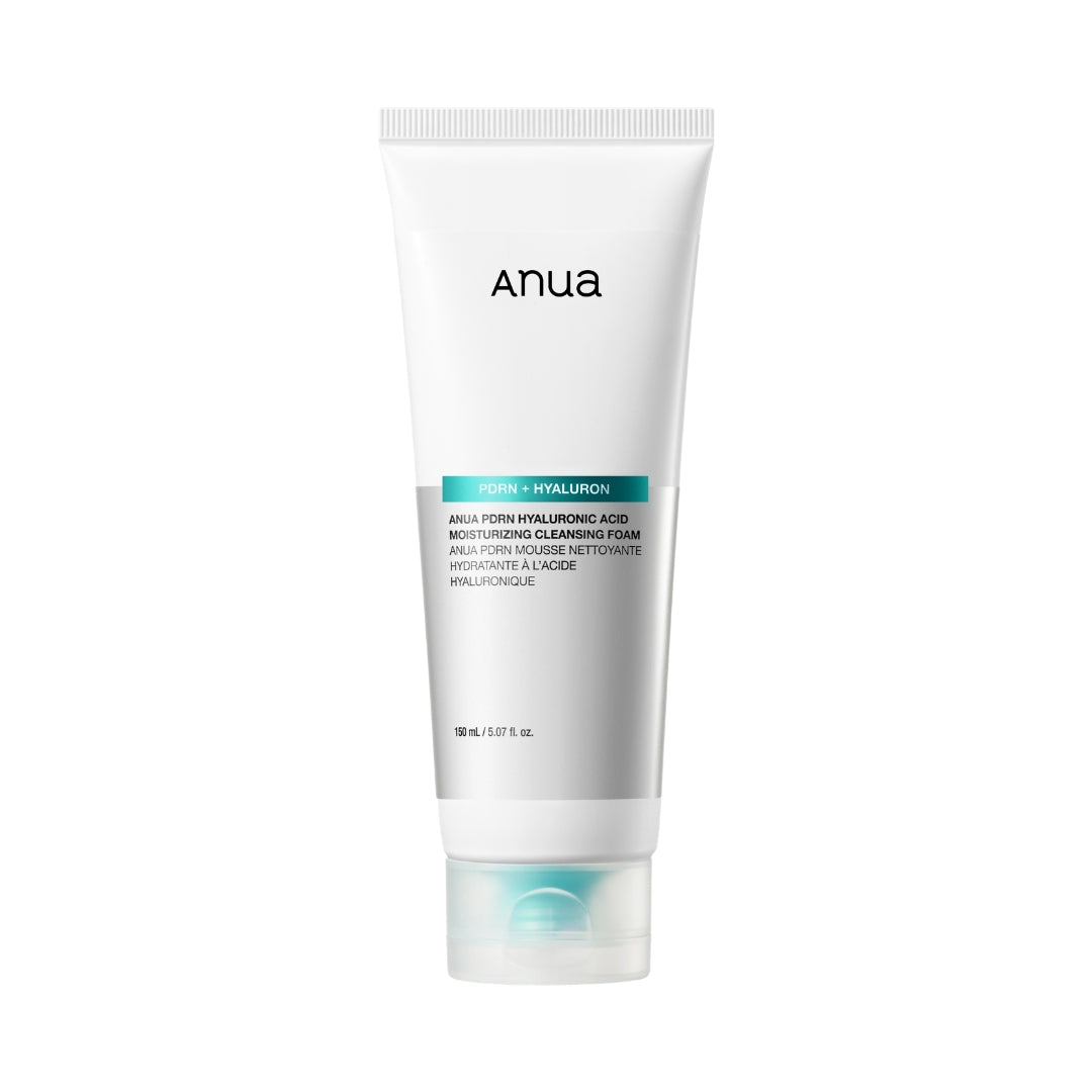 Anua - PDRN hyaluronic acid moisturizing cleansing foam (150ml.)