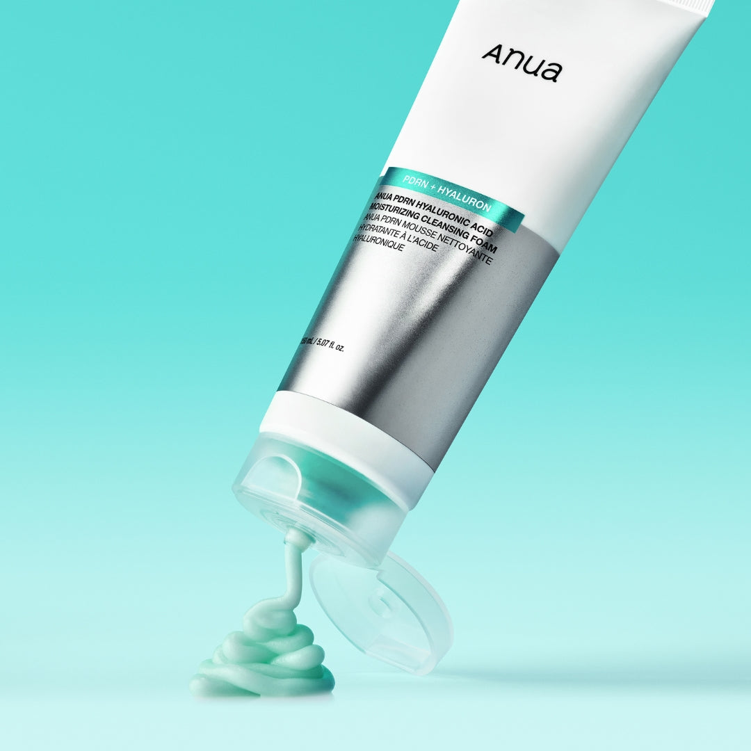 Anua - PDRN hyaluronic acid moisturizing cleansing foam (150ml.)