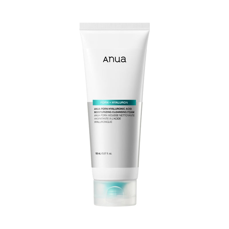 Anua - PDRN hyaluronic acid moisturizing cleansing foam (150ml.)