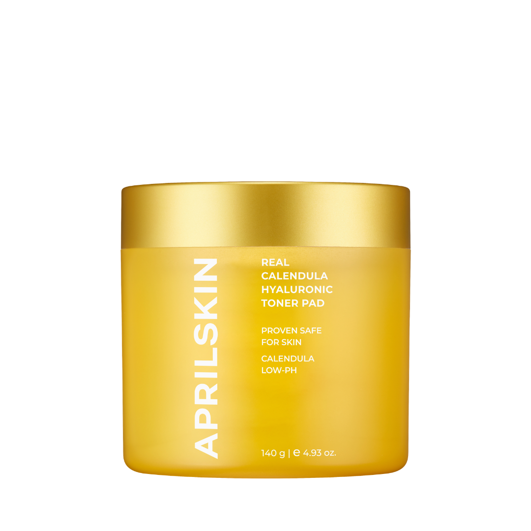 Aprilskin - Real Calendula Hyaluronic Toner Pad (140g.)