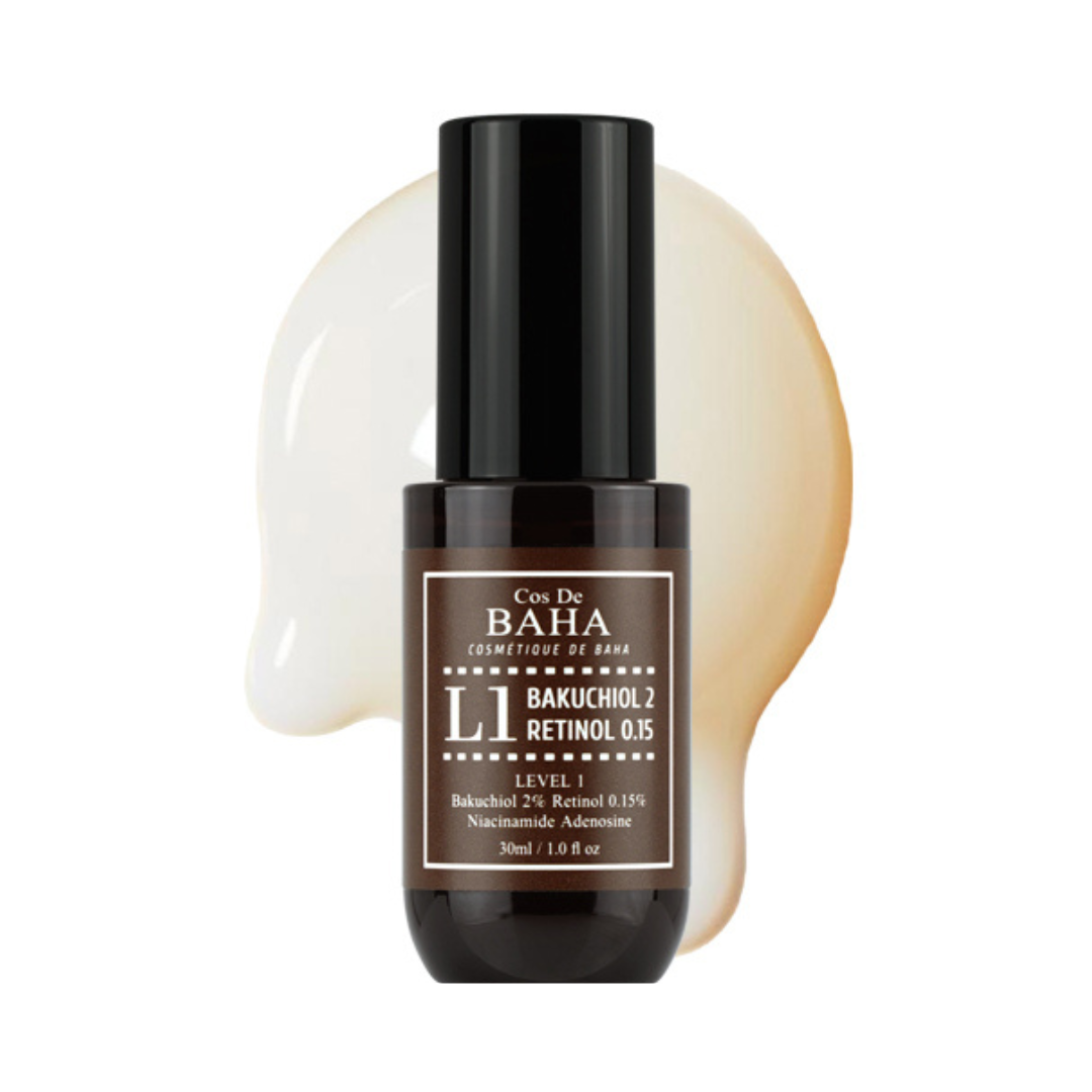 Cos de BAHA - Bakuchiol 2% Retinol 0.15% Serum (L1) (30ml.)