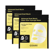 Cosrx - Advanced Snail Mucin Glass Glow Hydrogel Mask (3 pcs.)