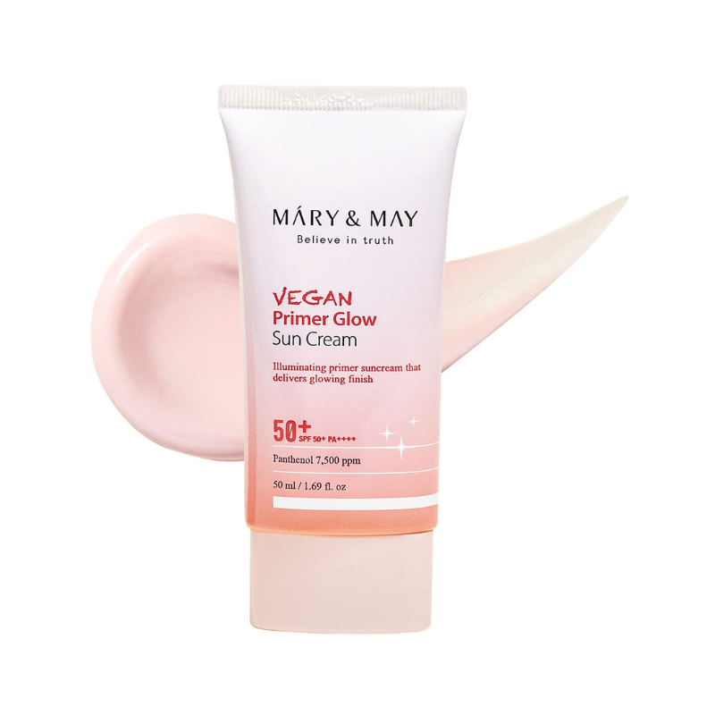 Mary&May - Vegan Primer Glow Sun Cream SPF50+ PA++++