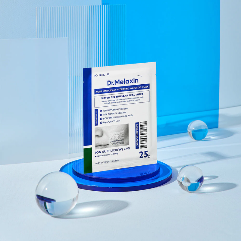 Dr.Melaxin - Aqua Ion Plasma Water Gel Mask (5 pcs.)