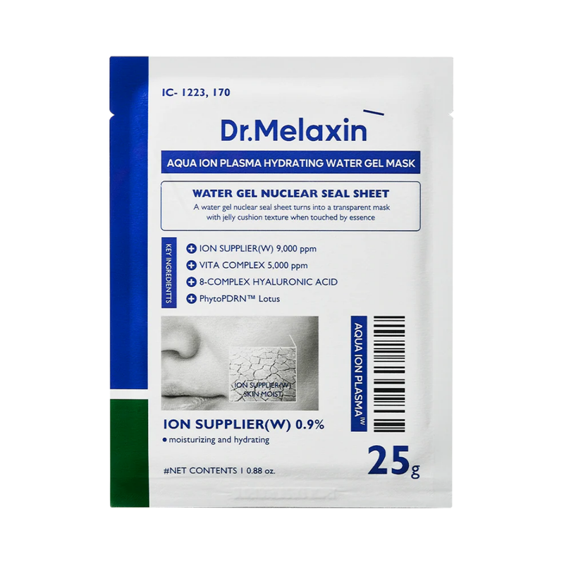 Dr.Melaxin - Aqua Ion Plasma Water Gel Mask (5 pcs.)