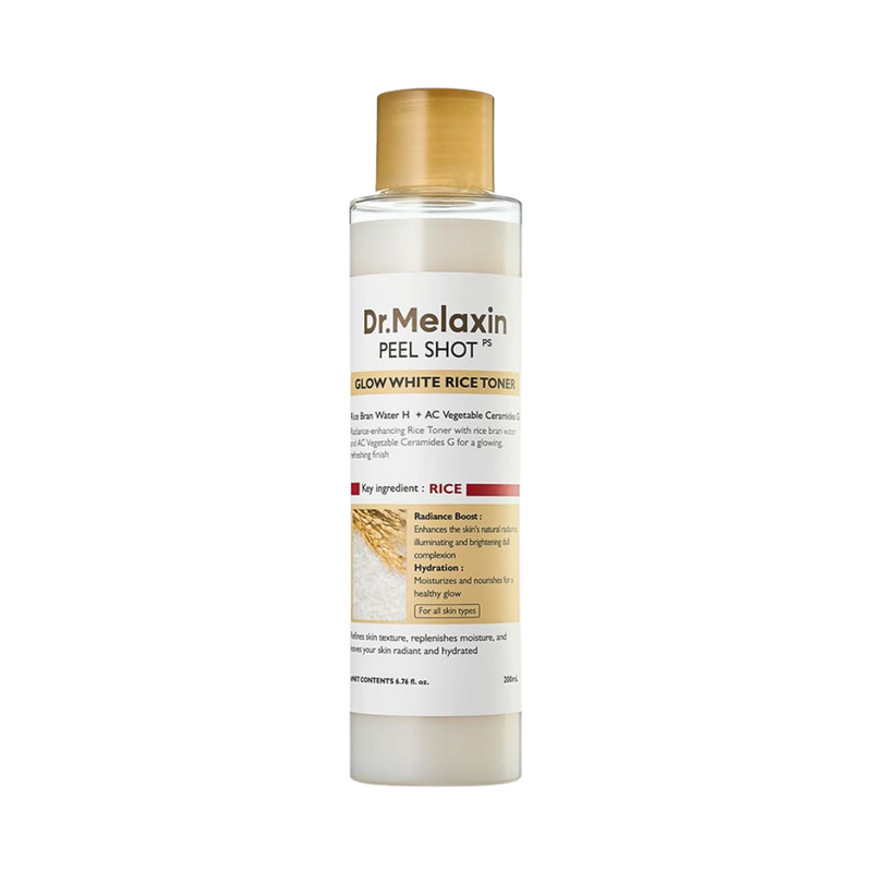 Dr.Melaxin - Peel Shot Glow white Rice Toner