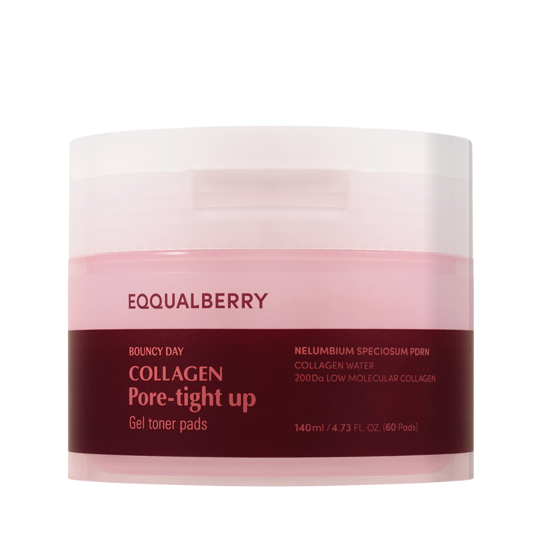 Eqqualberry - Collagen Pore-tight Gel Toner Pads