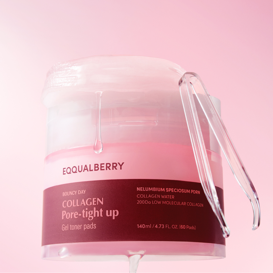 Eqqualberry - Collagen Pore-tight Gel Toner Pads
