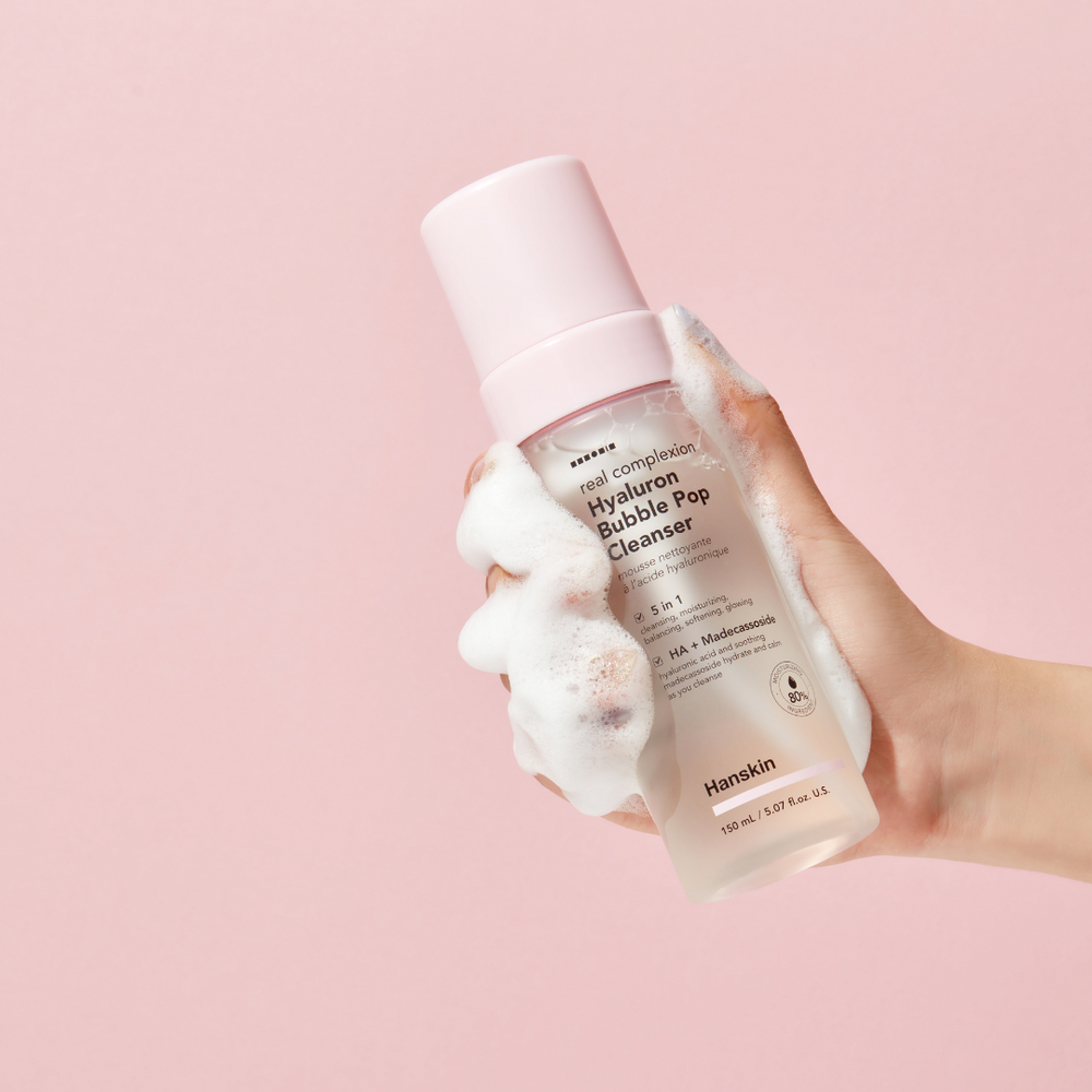 Hanskin - Real Complexion Hyalurion Bubble Pop Cleanser