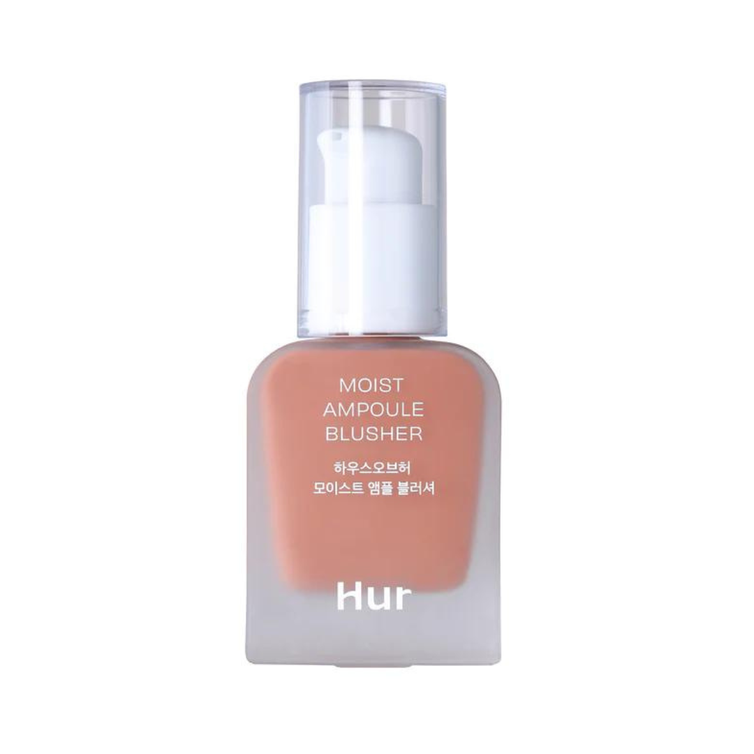 Hur - Moist Ampoule Blusher (#01 Nude Beige)