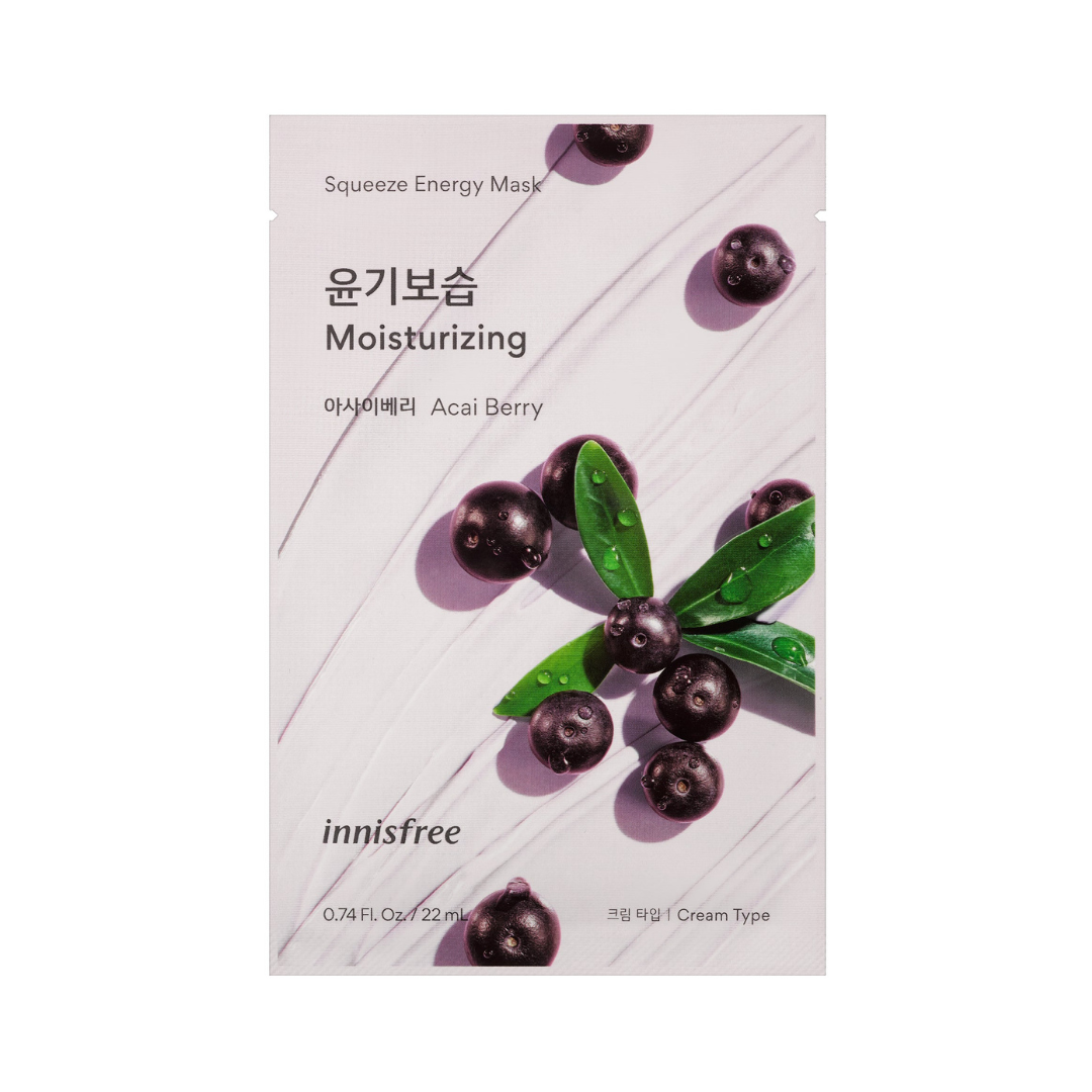 Innisfree - My Real Squeeze Mask - Acai Berry