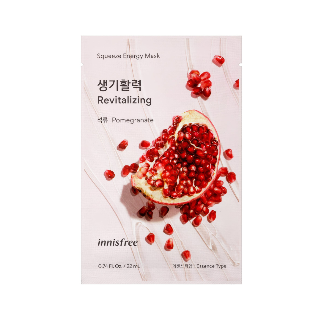 Innisfree - My Real Squeeze Mask - Pomegranate