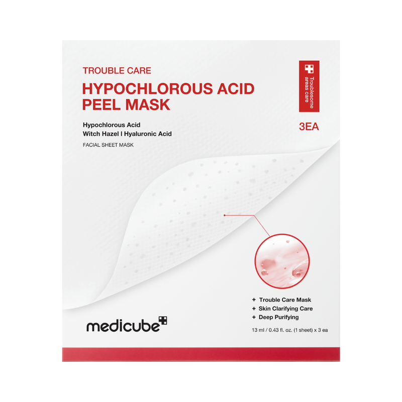 Medicube - Hypochlorous Acid Peel Mask (3pcs.)