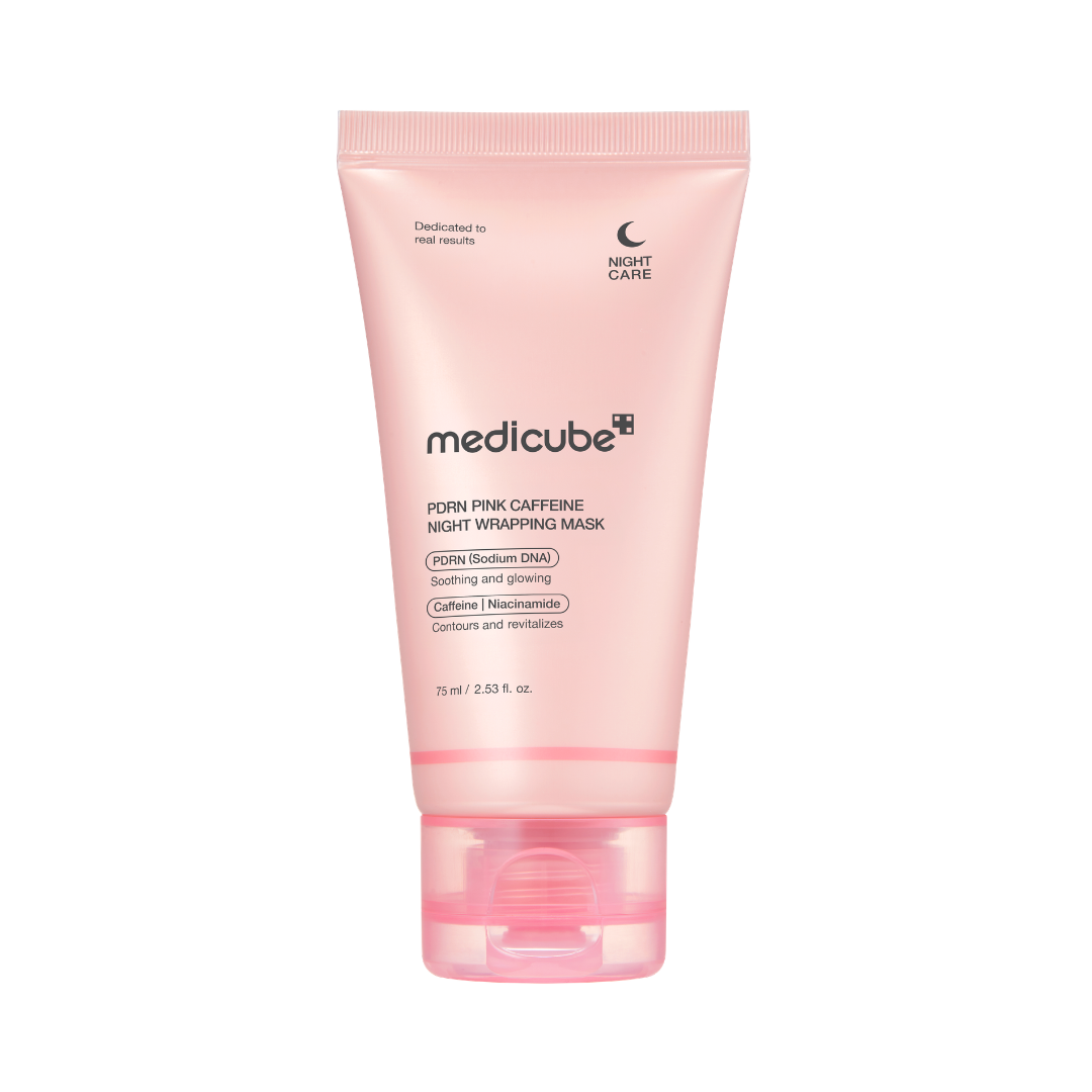 Medicube - PDRN Pink Caffeine Night Wrapping Mask (75ml.)