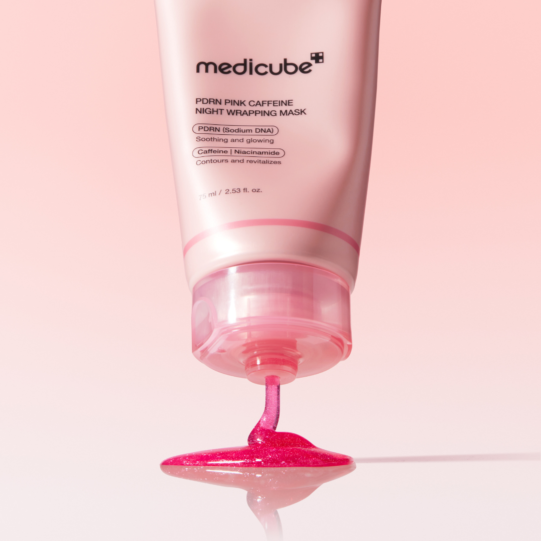 Medicube - PDRN Pink Caffeine Night Wrapping Mask (75ml.)