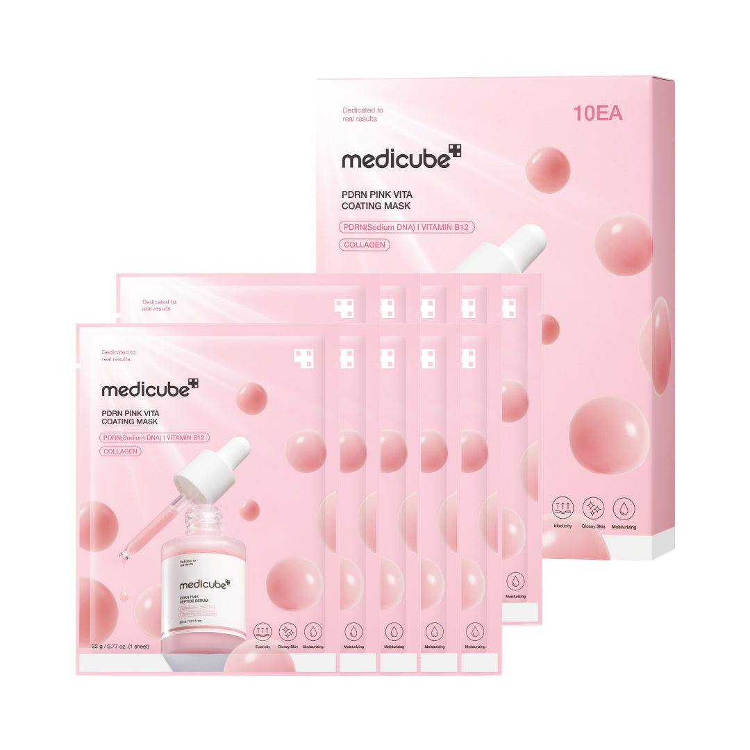 Medicube - PDRN Pink Vita Coating Mask (10pcs.)