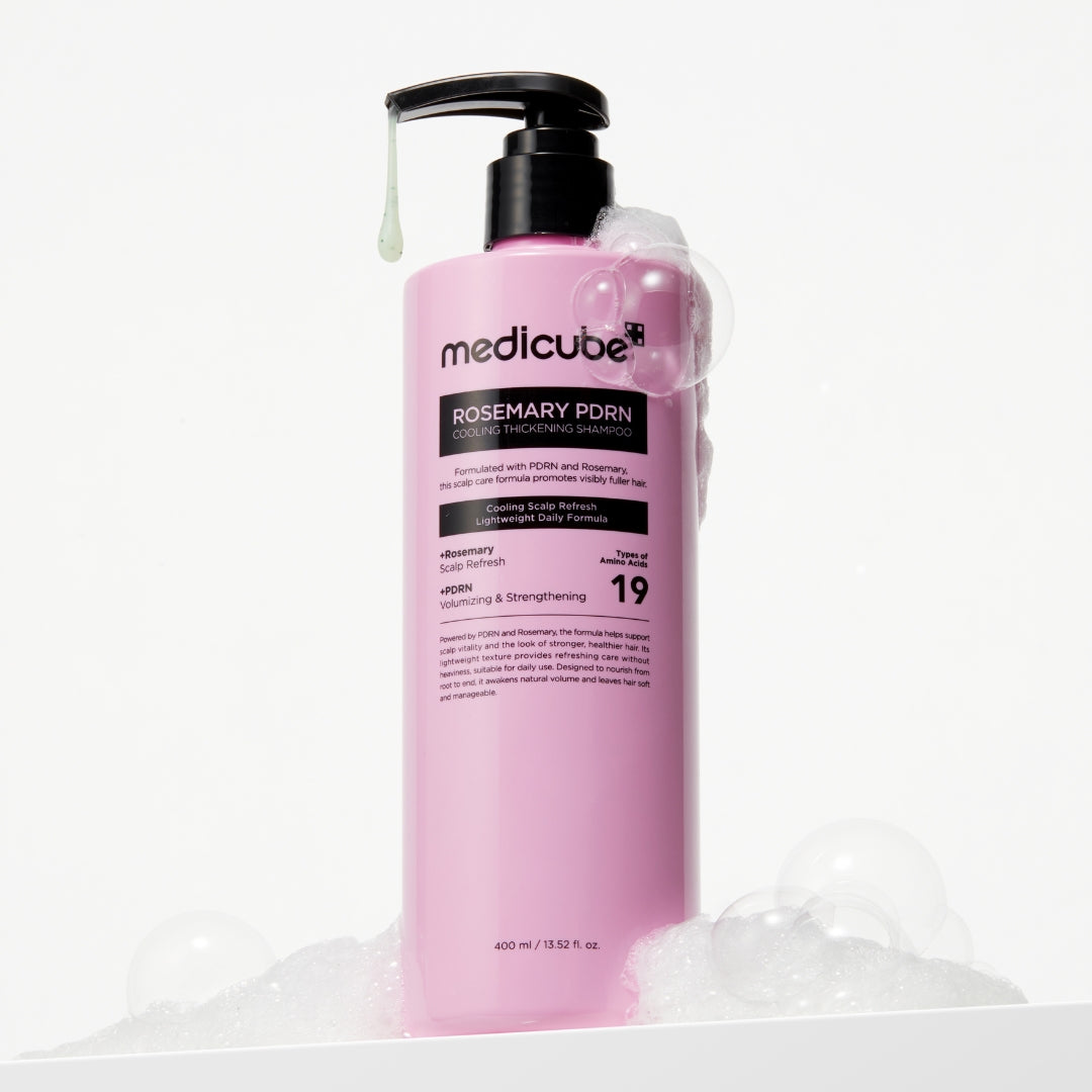 Medicube - Rosemary PDRN Cooling Thickening Shampoo (400ml.)