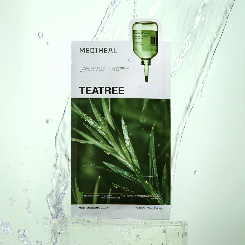 Mediheal - Teatree Essential Mask Calming Moisture (10pcs.)