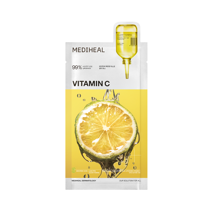 Mediheal - Vitamin C Essential Mask Clear Toning (1pcs.)