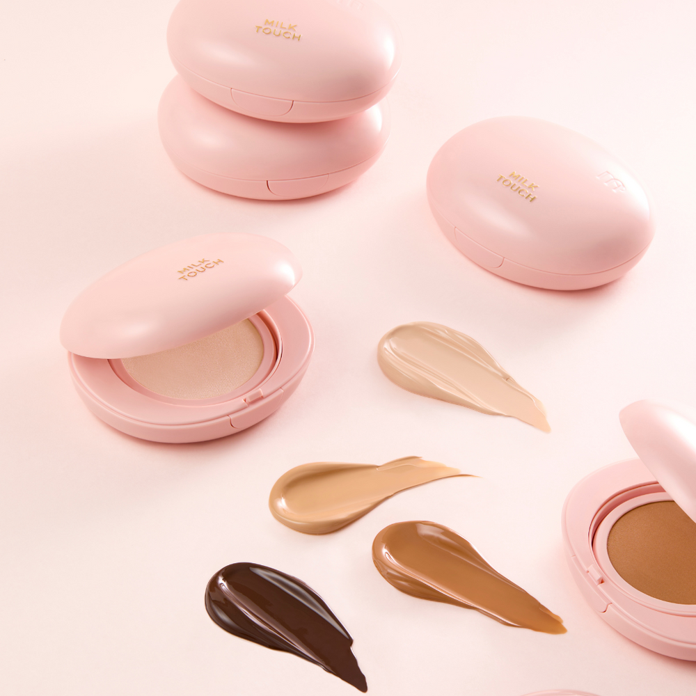 Milk Touch - All-Day Skin Fit Milky Glow Cushion (#19C Rosy Ivory)