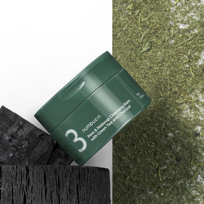 Numbuzin - No.3 Pore & Makeup Cleansing Balm with Green Tea and Charcoal