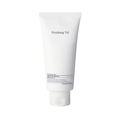Hvid tube med sort tekst "Pyunkang Yul" og "Peeling Gel" på forsiden.