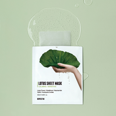 Rovectin - Lotus Water Calming Sheet Mask