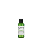 Grøn flaske med sort låg, Some By Mi Cica Peptide Anti Hair Loss Shampoo, 60 ml.