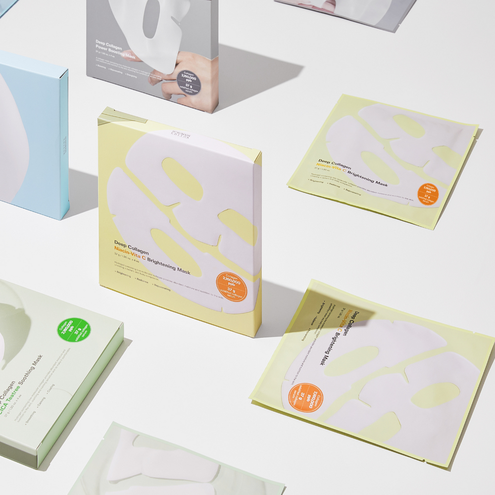 Sungboon Editor - Deep Collagen Niacin Vita C Brightening Mask (4 pcs.)