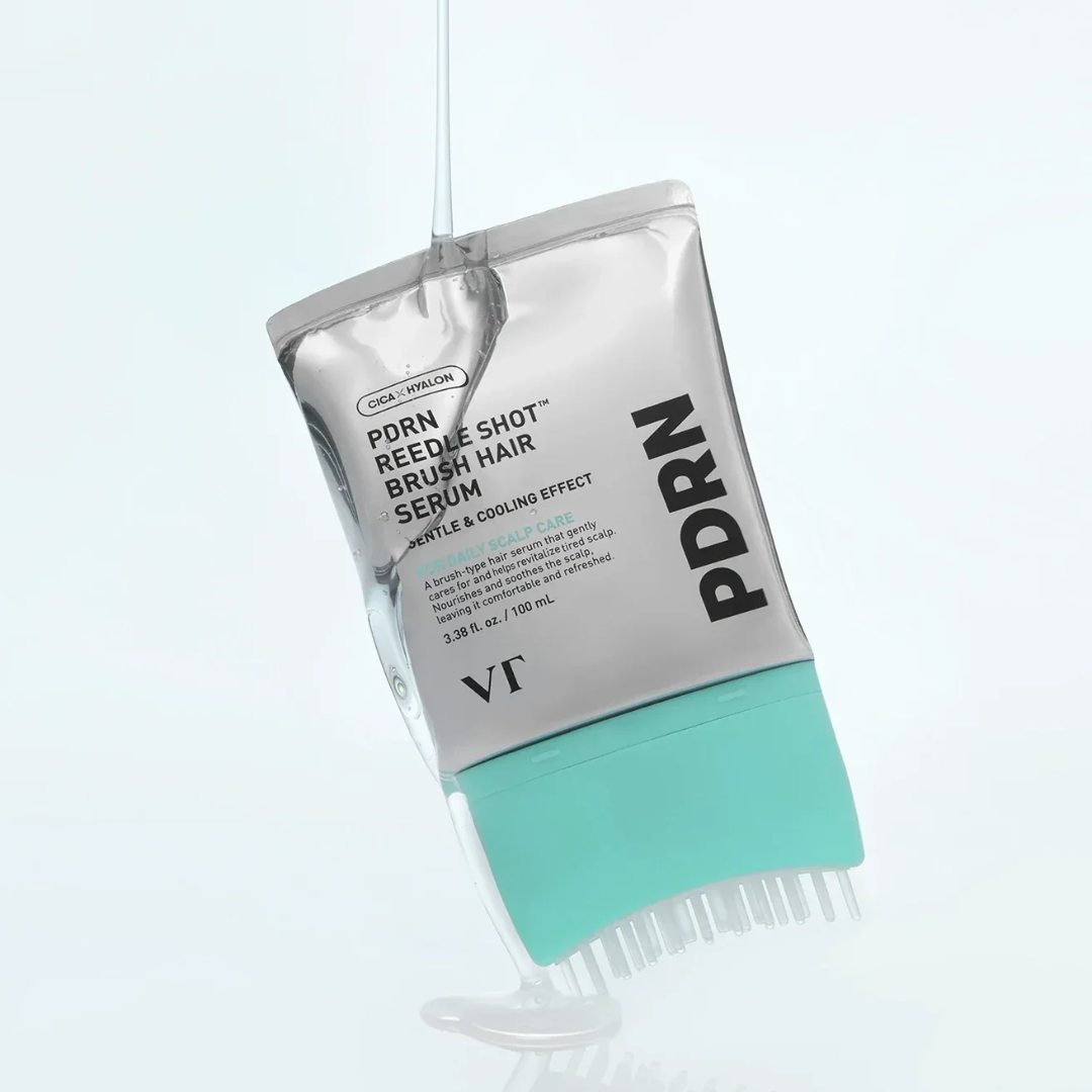 VT Cosmetics - PDRN Reedle Shot Brush Hair Serum (100ml.)