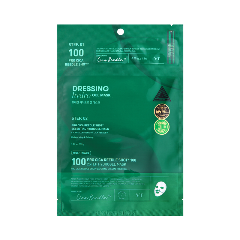 VT Cosmetics - Pro Cica Reedle Shot 100 2step Hydrogel Mask (1pcs.)