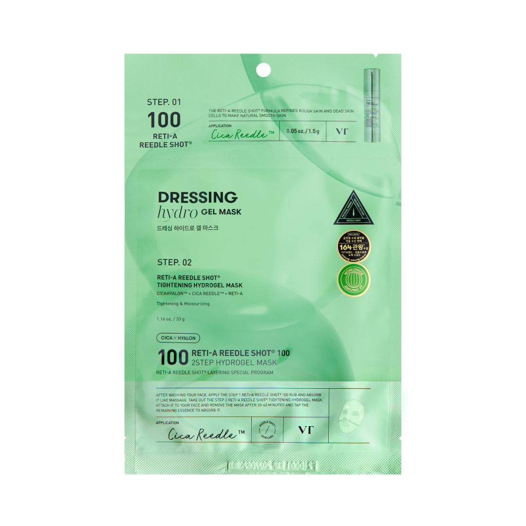 VT Cosmetics - Reti-A Reedle Shot 100 2Step Hydrogel Mask (1pcs.)