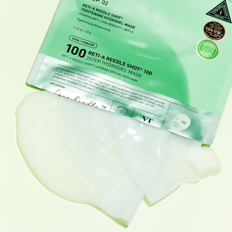 VT Cosmetics - Reti-A Reedle Shot 100 2Step Hydrogel Mask (1pcs.)