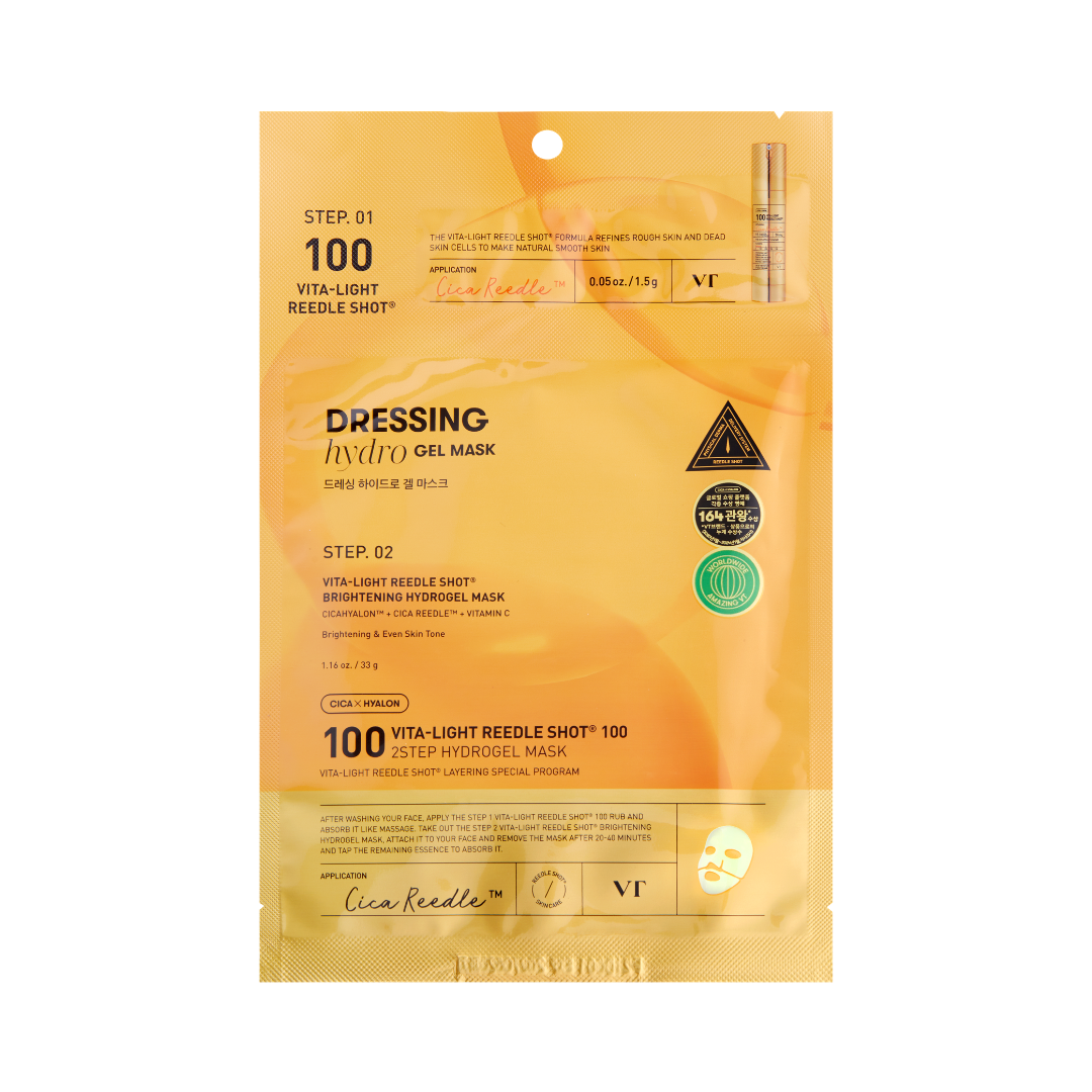 VT Cosmetics - Vita-Light Reedle Shot 100 2Step Hydrogel Mask (1pcs.)