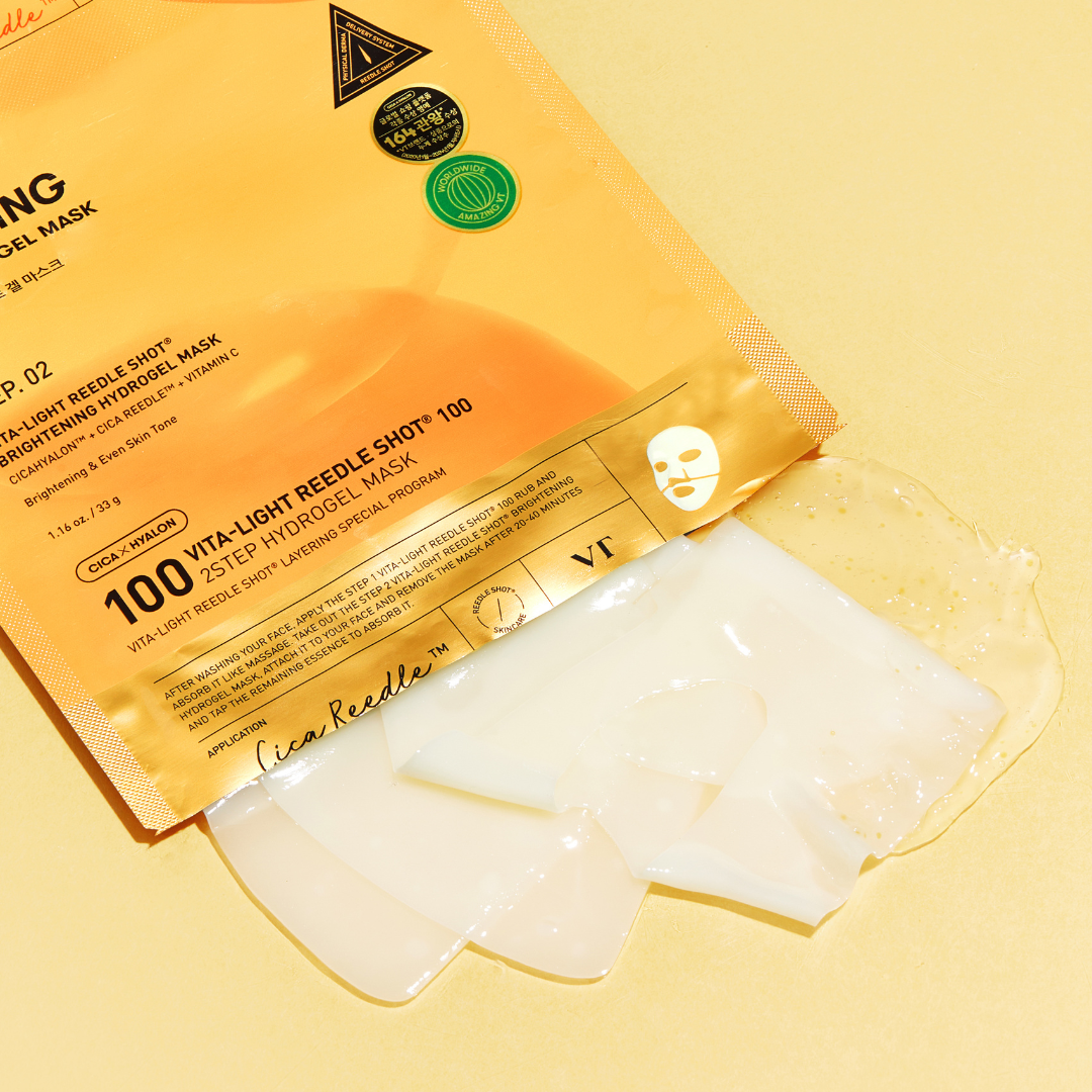 VT Cosmetics - Vita-Light Reedle Shot 100 2Step Hydrogel Mask (1pcs.)