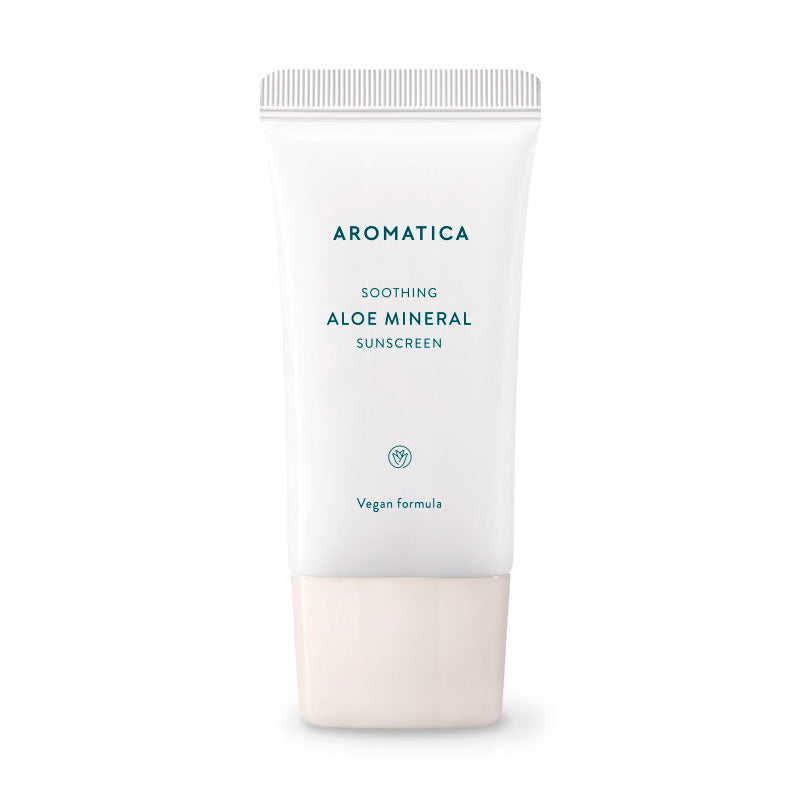 Aromatica - Soothing Aloe Mineral Sunscreen SPF50 PA++++