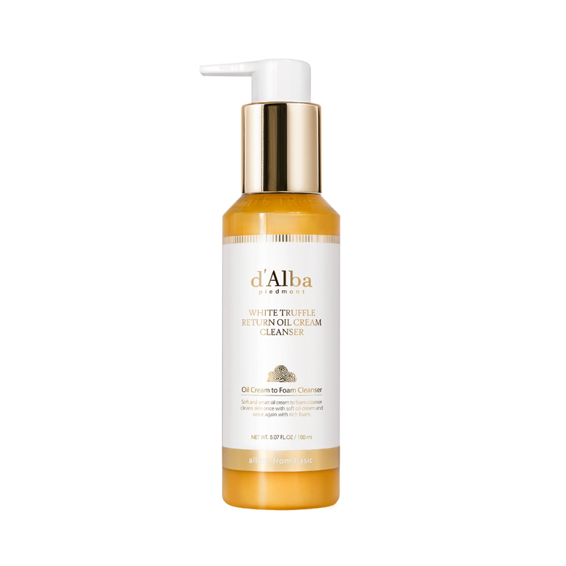 d'Alba - White truffle return oil cream cleanser